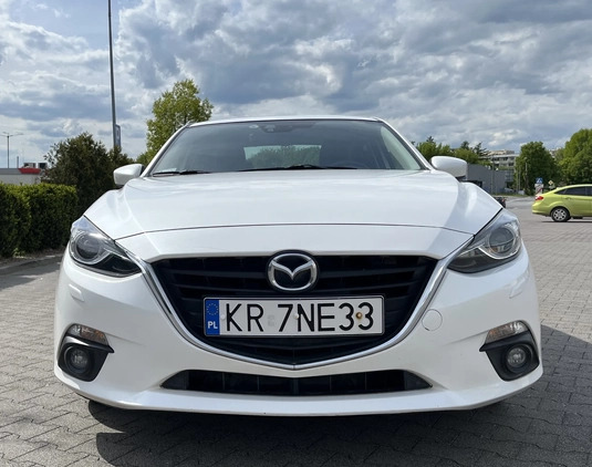 Mazda 3 cena 52999 przebieg: 177000, rok produkcji 2014 z Kraków małe 56